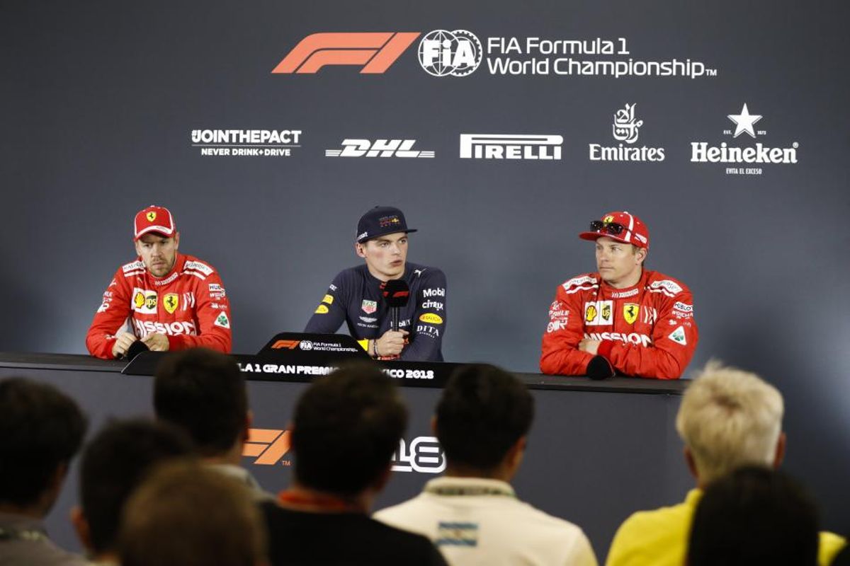 Mexican Grand Prix Winners' Conference:  with Lewis Hamilton